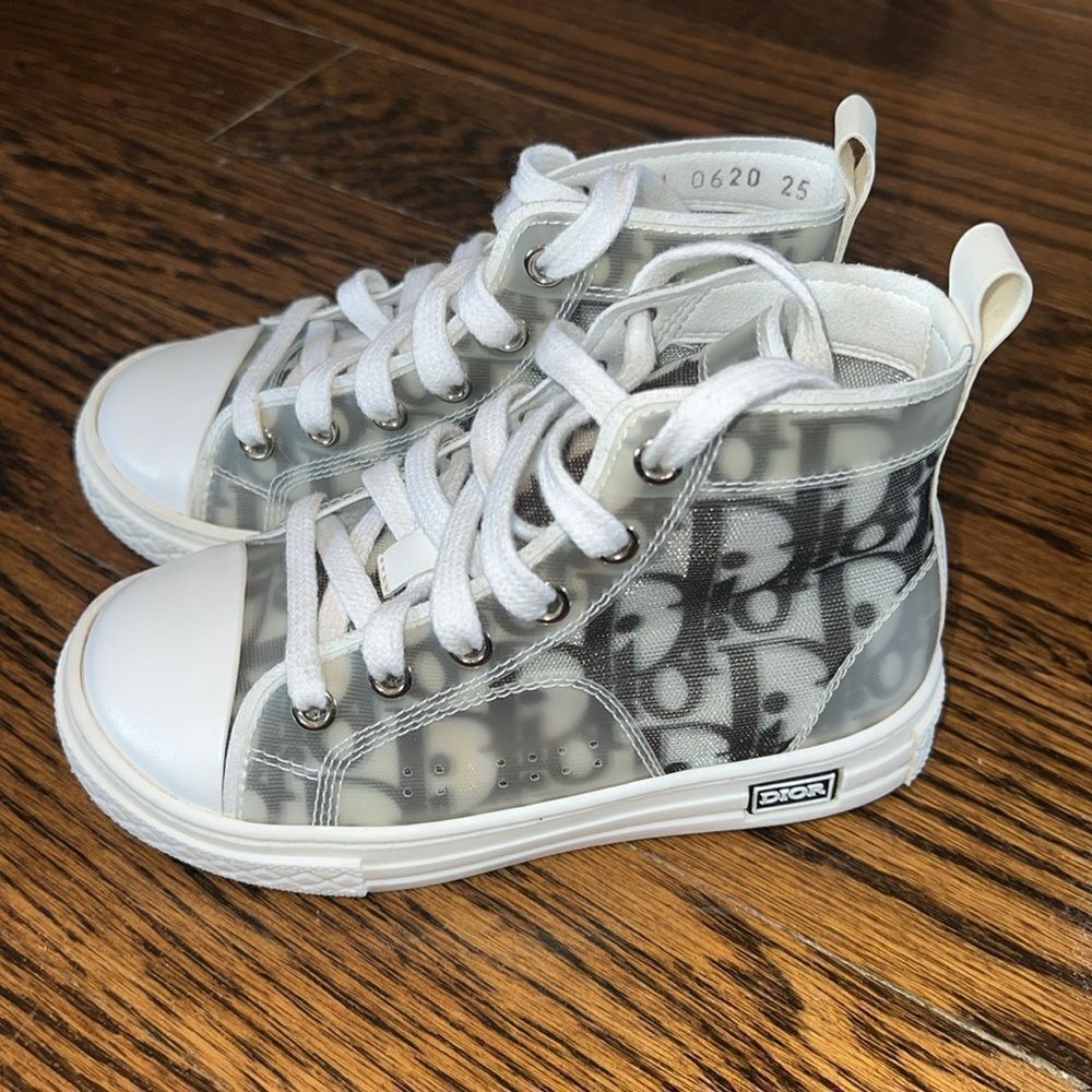 DIOR KIDS B23 HIGH TOP SNEAKER 25